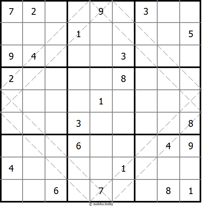 Multi Diagonal Sudoku