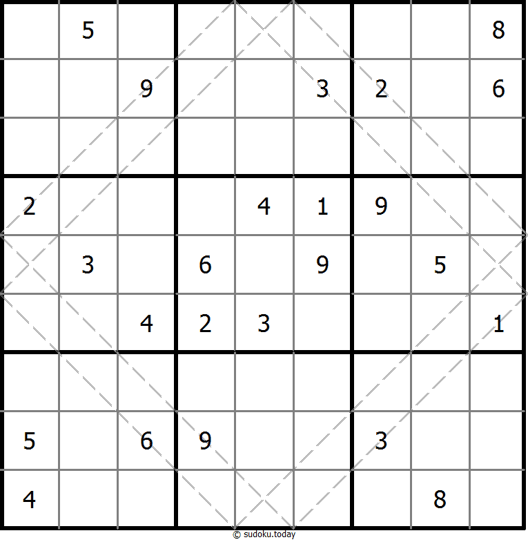 Multi Diagonal Sudoku