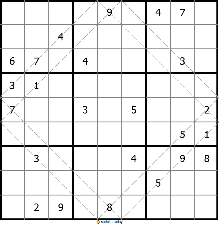 Multi Diagonal Sudoku 28-January-2021