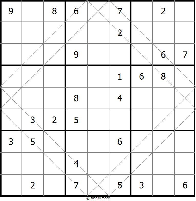 Multi Diagonal Sudoku 21-August-2020