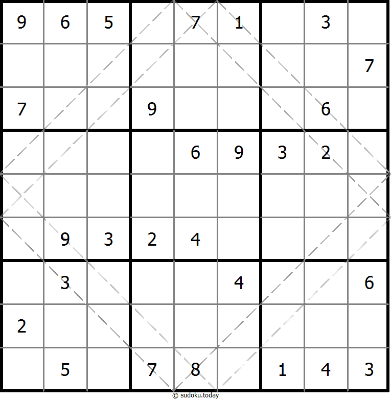 다중 대각선 수독 #10567