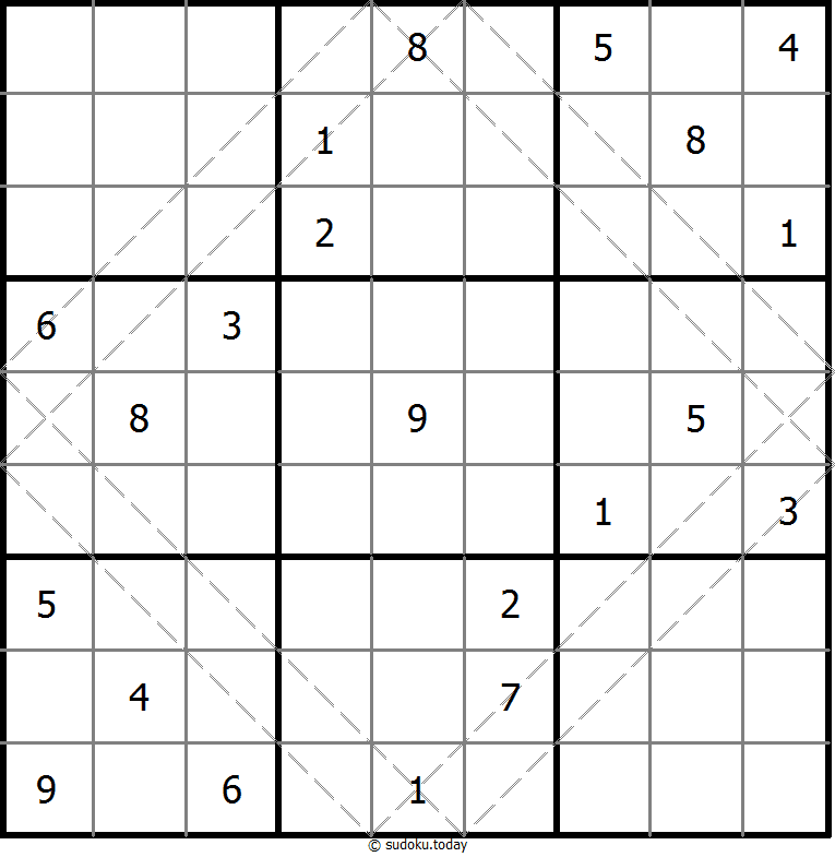 Multi Diagonal Sudoku