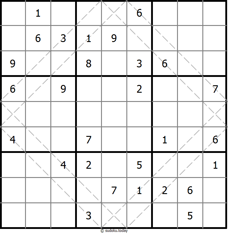 다중 대각선 수독 #10630