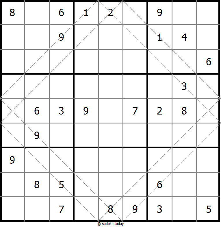Multi Diagonal Sudoku 23-January-2021