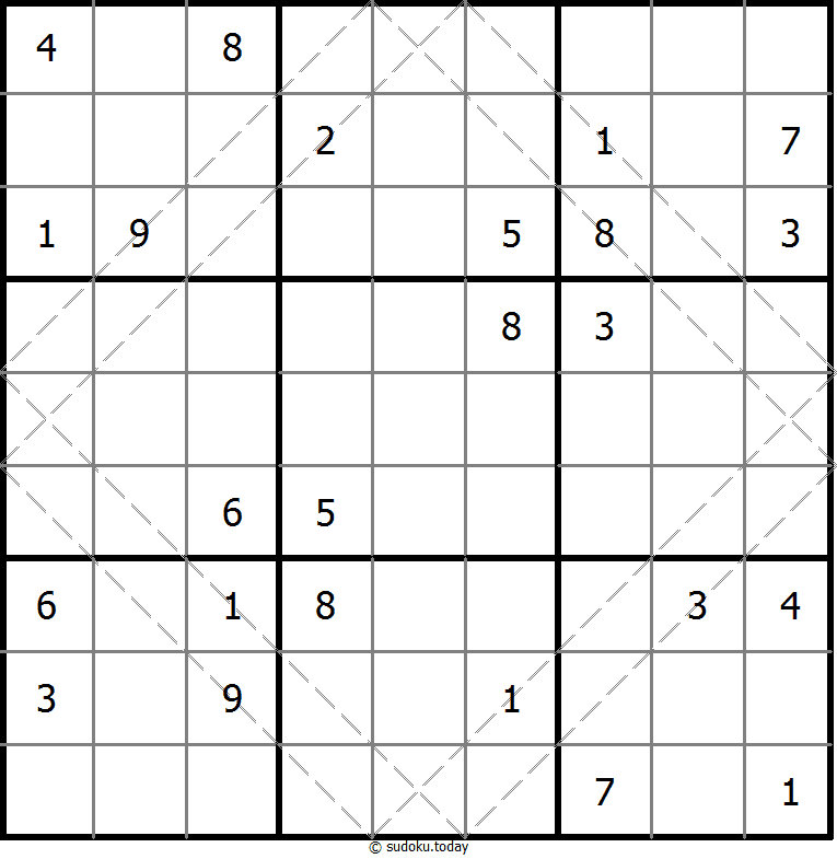 Multi Diagonal Sudoku