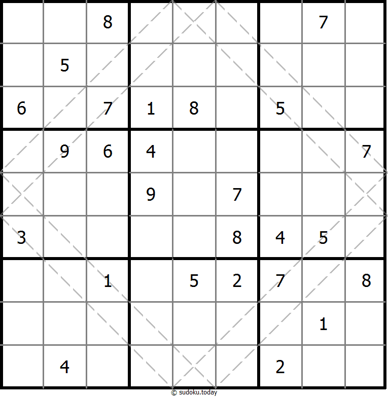 Multi Diagonal Sudoku 26-August-2020
