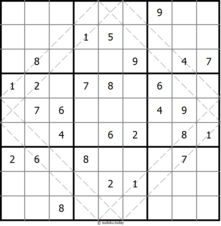 Multi Diagonal Sudoku