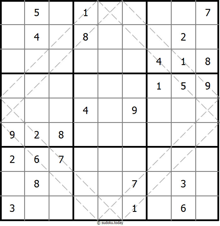 Multi Diagonal Sudoku