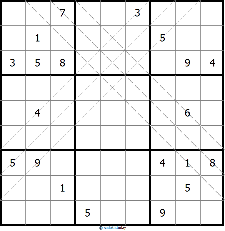 Multi Diagonal Sudoku 23-June-2020