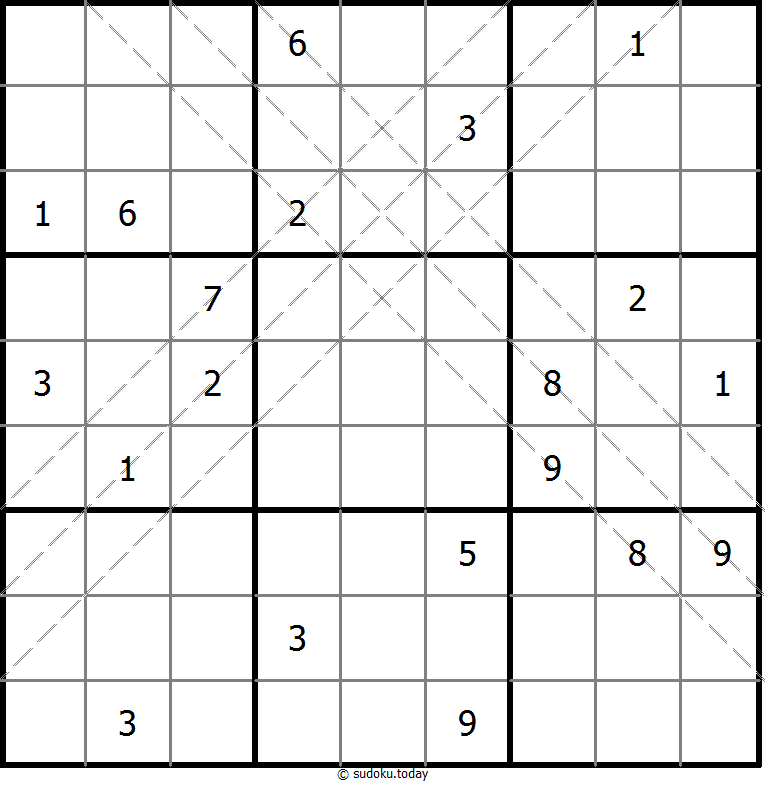 Multi Diagonal Sudoku