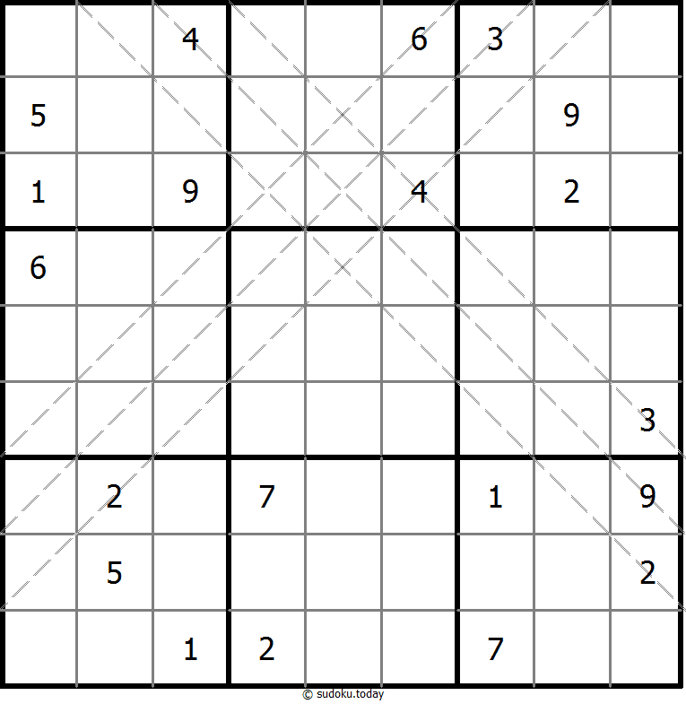 Multi Diagonal Sudoku