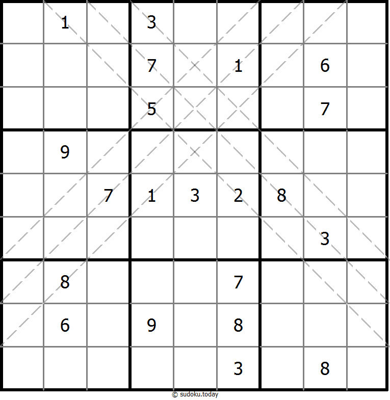 Çoklu Çapraz Sudoku