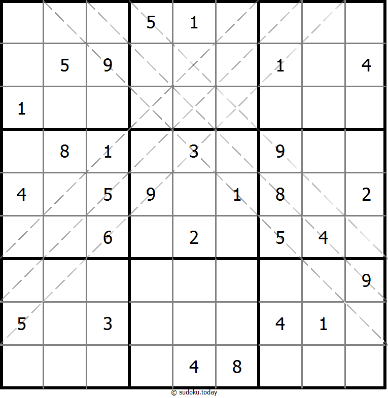 Sudoku Multidiagonal Dia 27 de Outubro de 2025