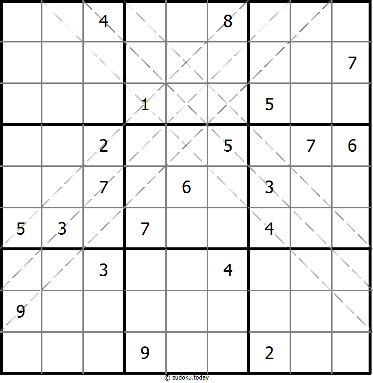 Çoklu Çapraz Sudoku