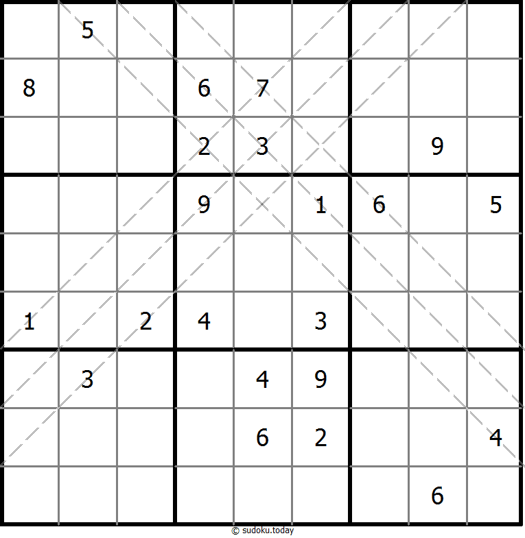 Multi Diagonal Sudoku