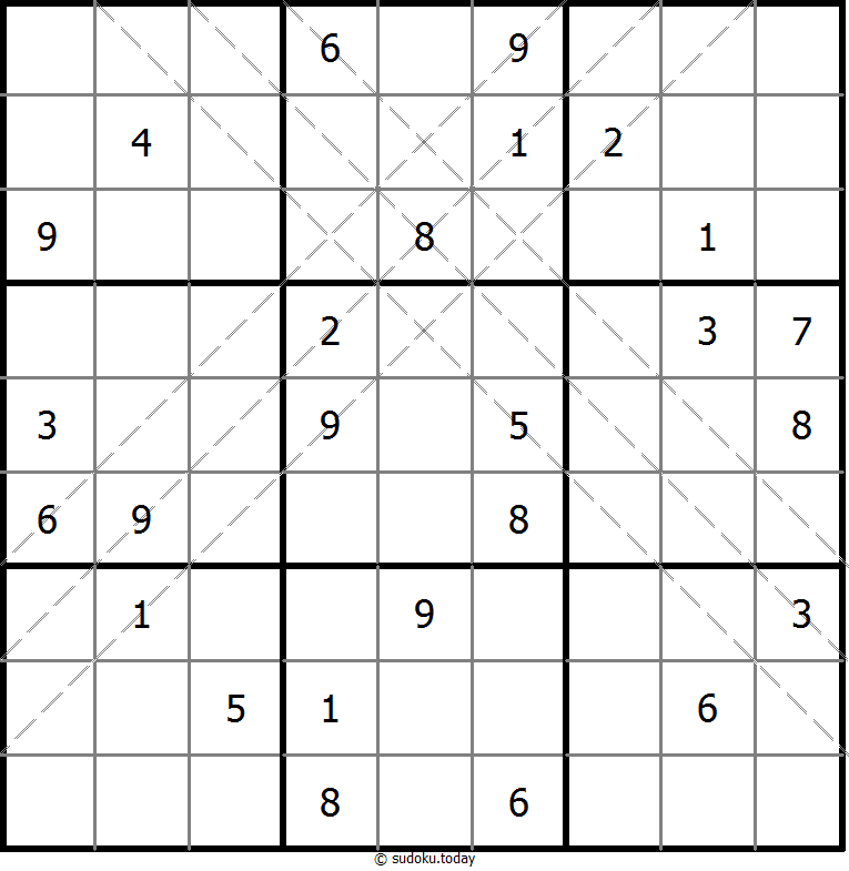 Multi Diagonal Sudoku