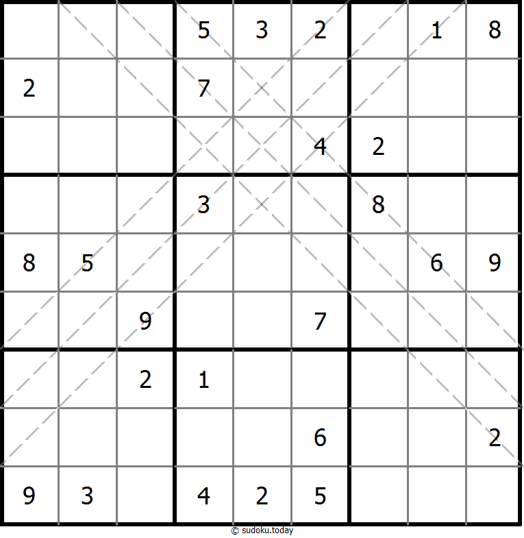 Multi Diagonal Sudoku