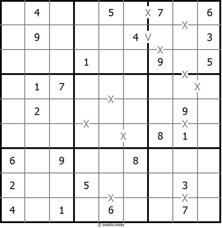 XV Sudoku 31-July-2020