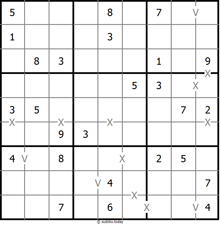 XV Sudoku 14-November-2020