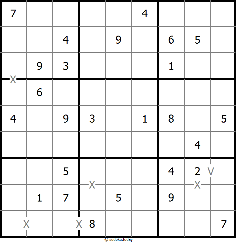 XV Sudoku 06 December 2025